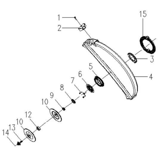 Кожух диска Champion CP400